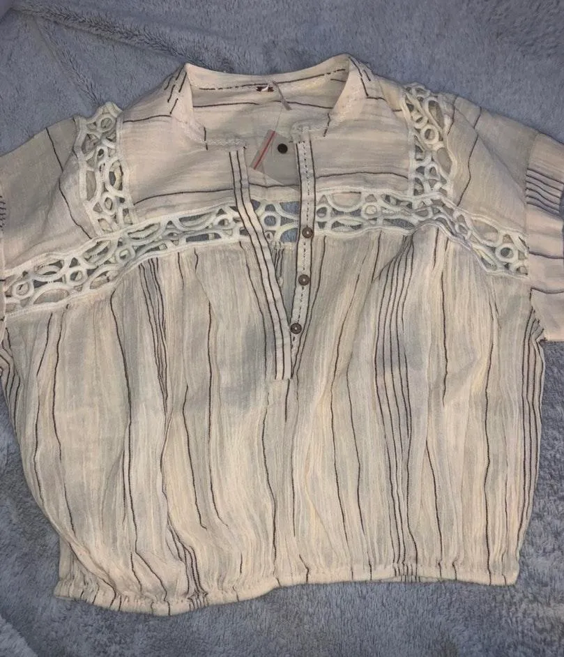 Free People Cedar Lace Top - Image 7