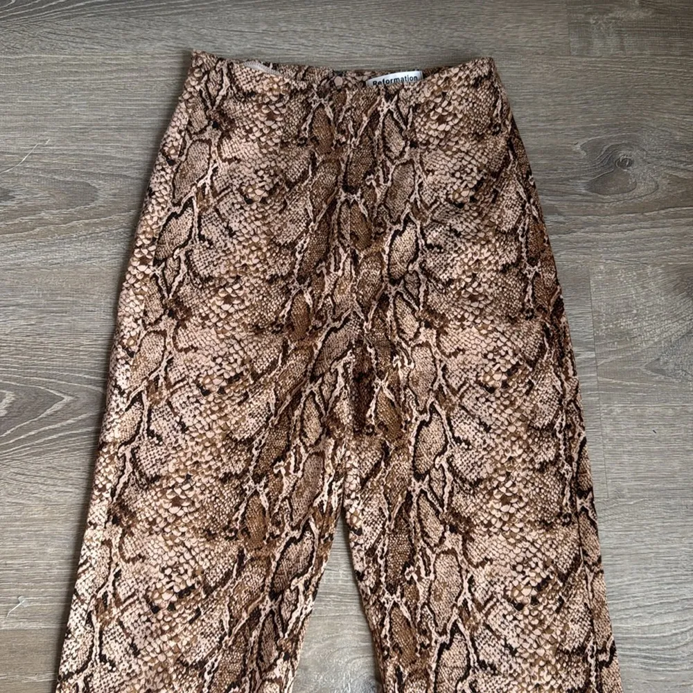 Reformation Marlon Snake Pant 4 - Image 5