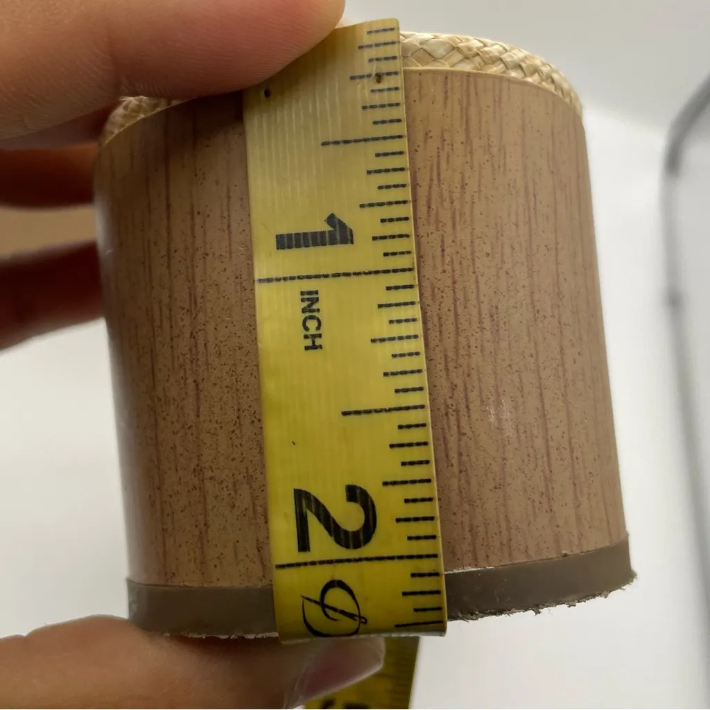 Dolce Vita Stacey braided block heel sandals women’s Size 8.5 Tan - Image 9