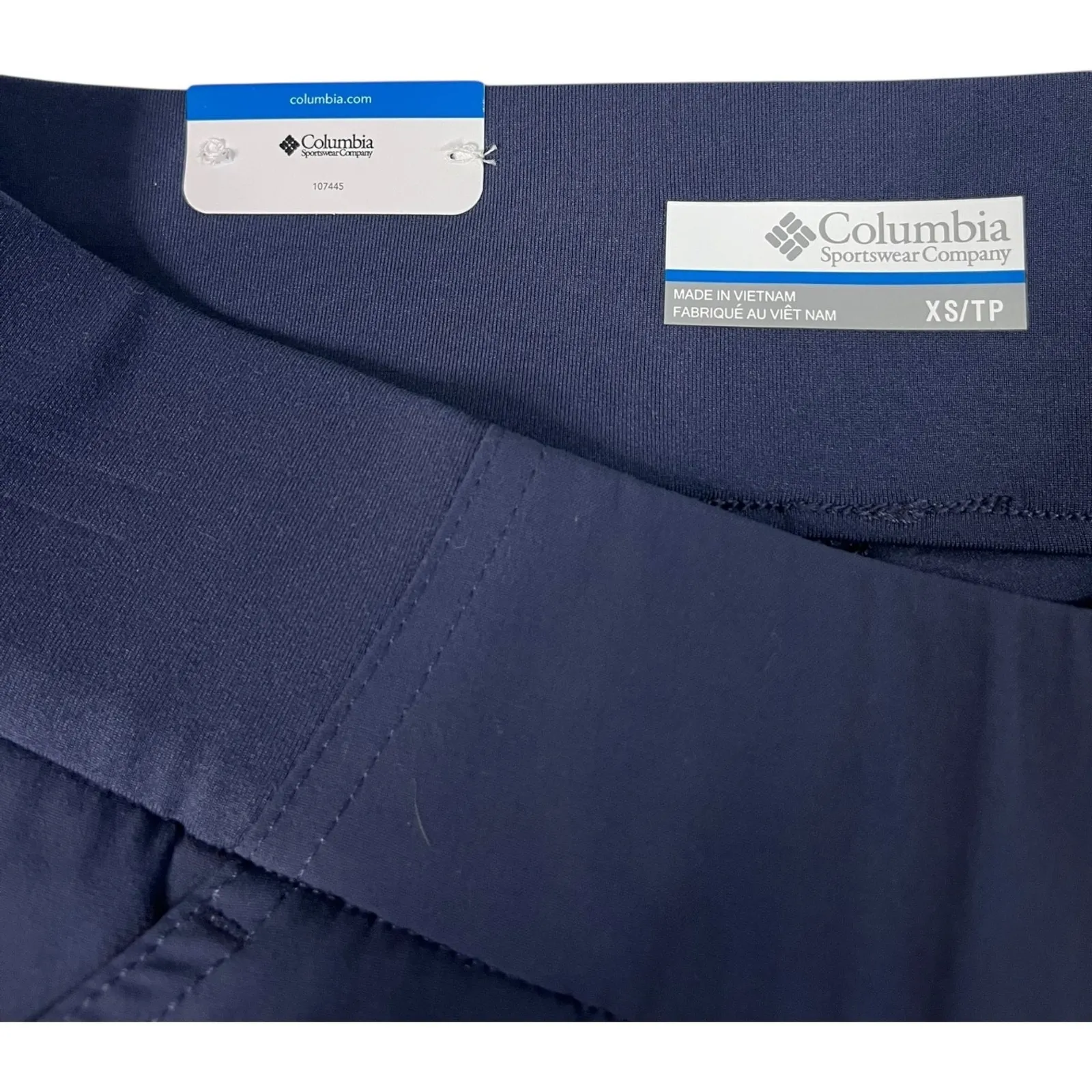 New Columbia Skort Womens Extra Small Blue Climber Canyon Active Fit Omni Shade - Image 3
