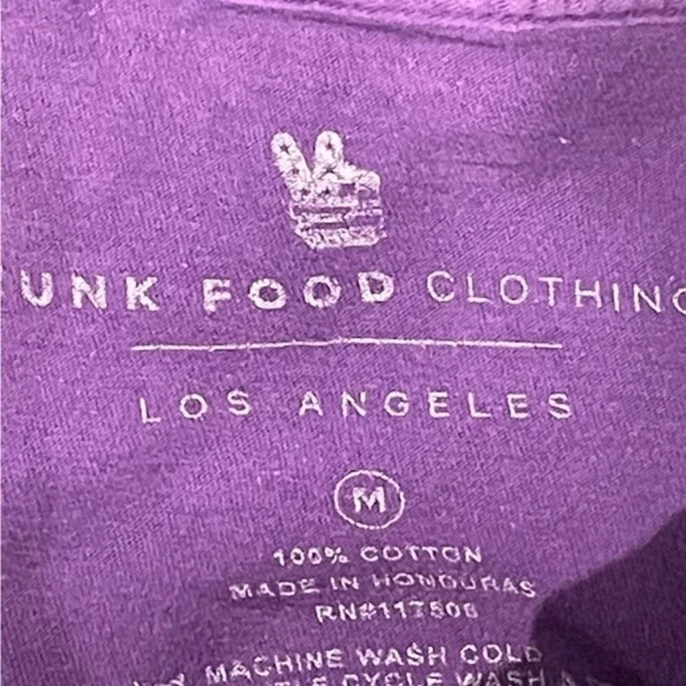 Lakers Junk Food Brand Tee Shirt - Image 5