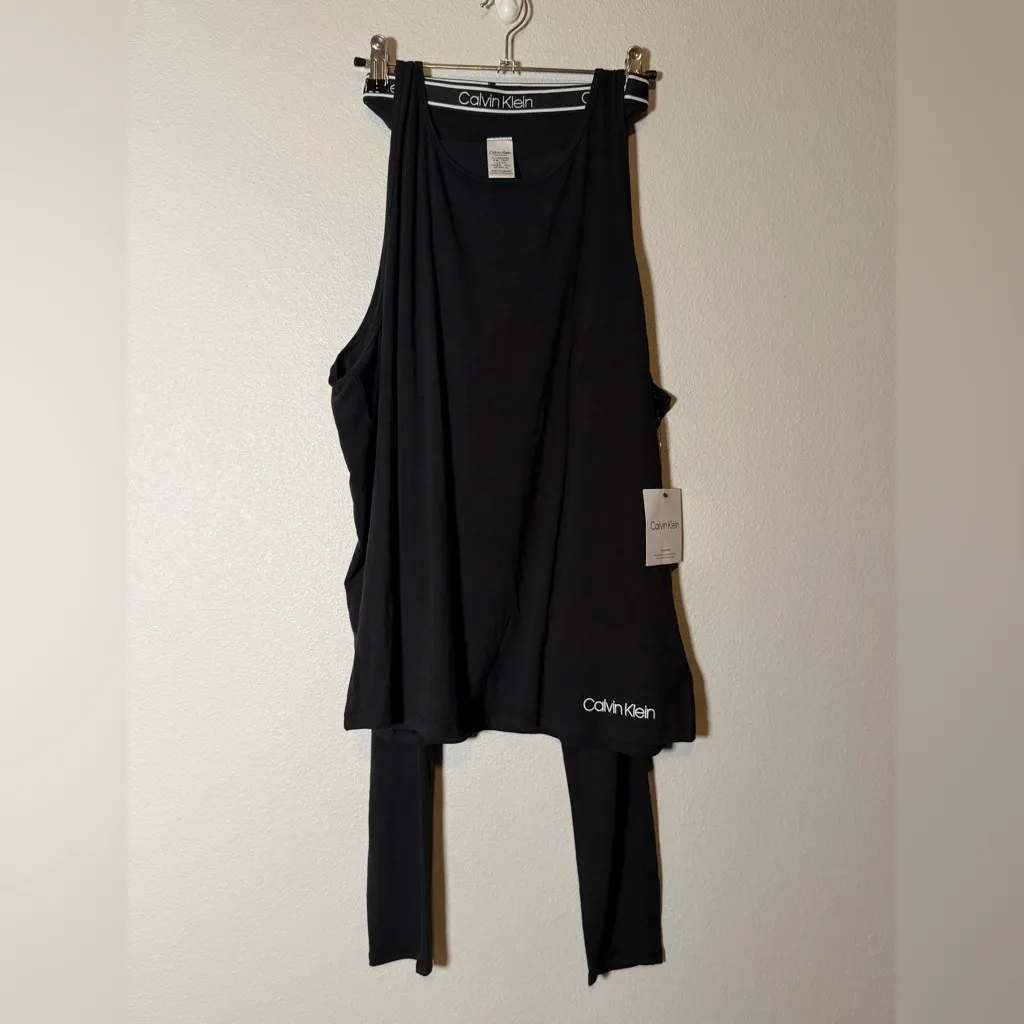 Calvin Klein black sleep lounge set XL NWT - Image 2