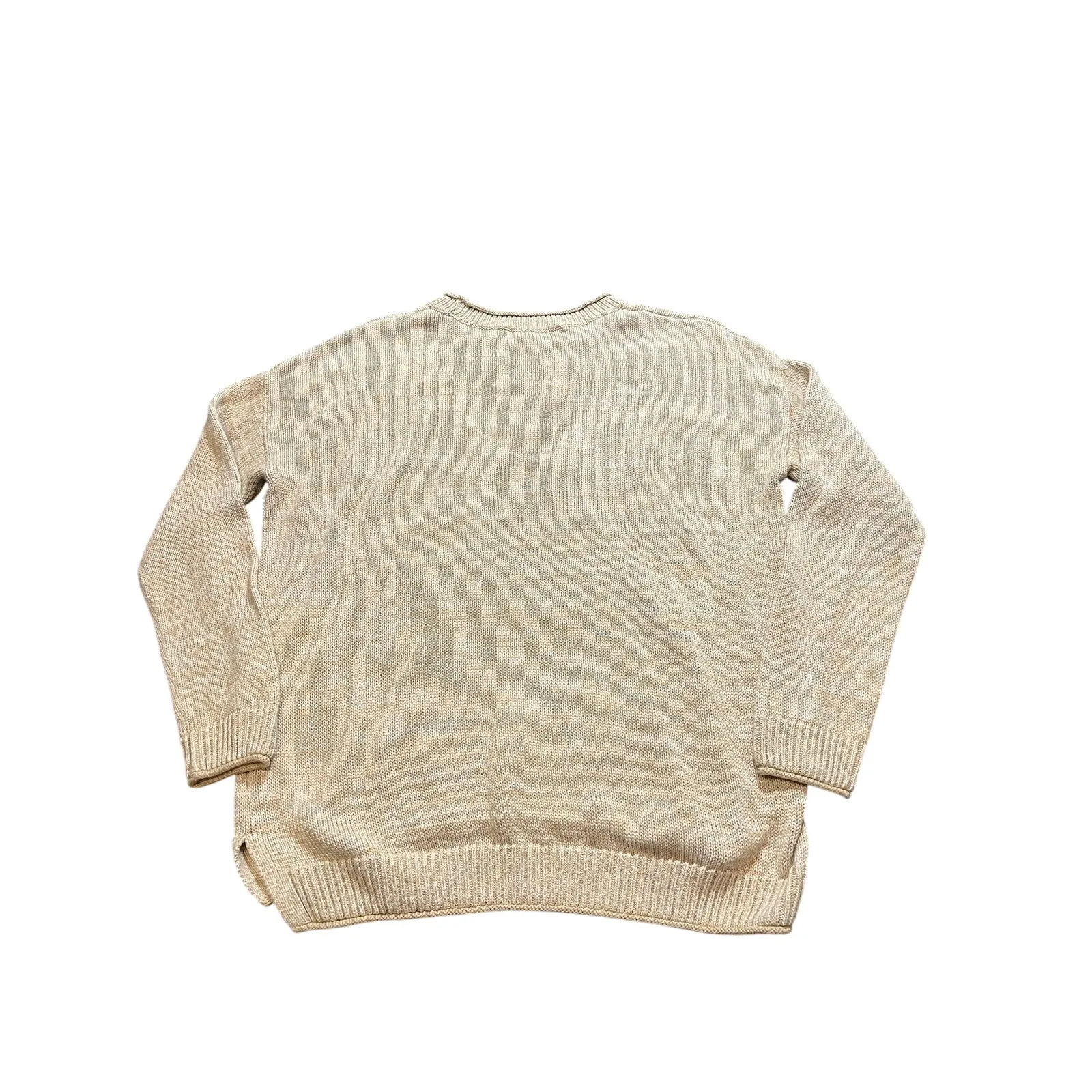 Lilly Pulitzer‎ Bayport Sweater Sand Bar Marl Size Large Style 013290 Cotton - Image 7