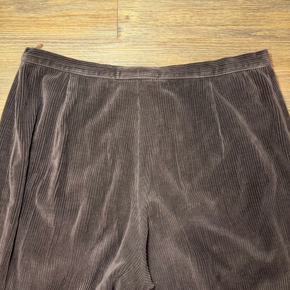 Piazza Sempione Dark Brown Corduroy Trousers - Image 13