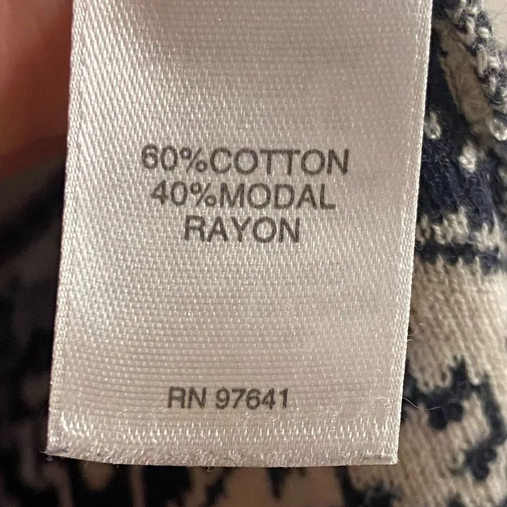 J Jill oatmeal heather lace up pull over sweater 2X - Image 8