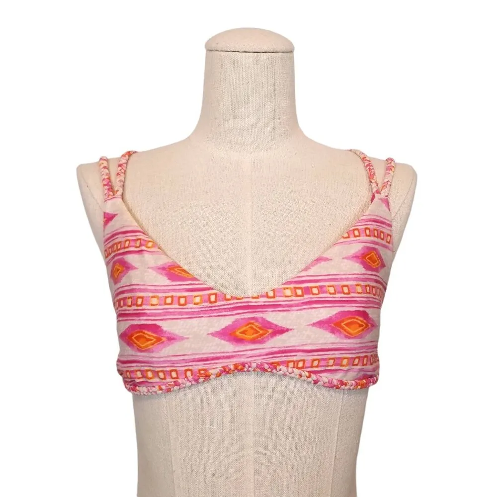 Frankies Bikinis Kaia Set Sherbet Pink Sz Large - Image 7