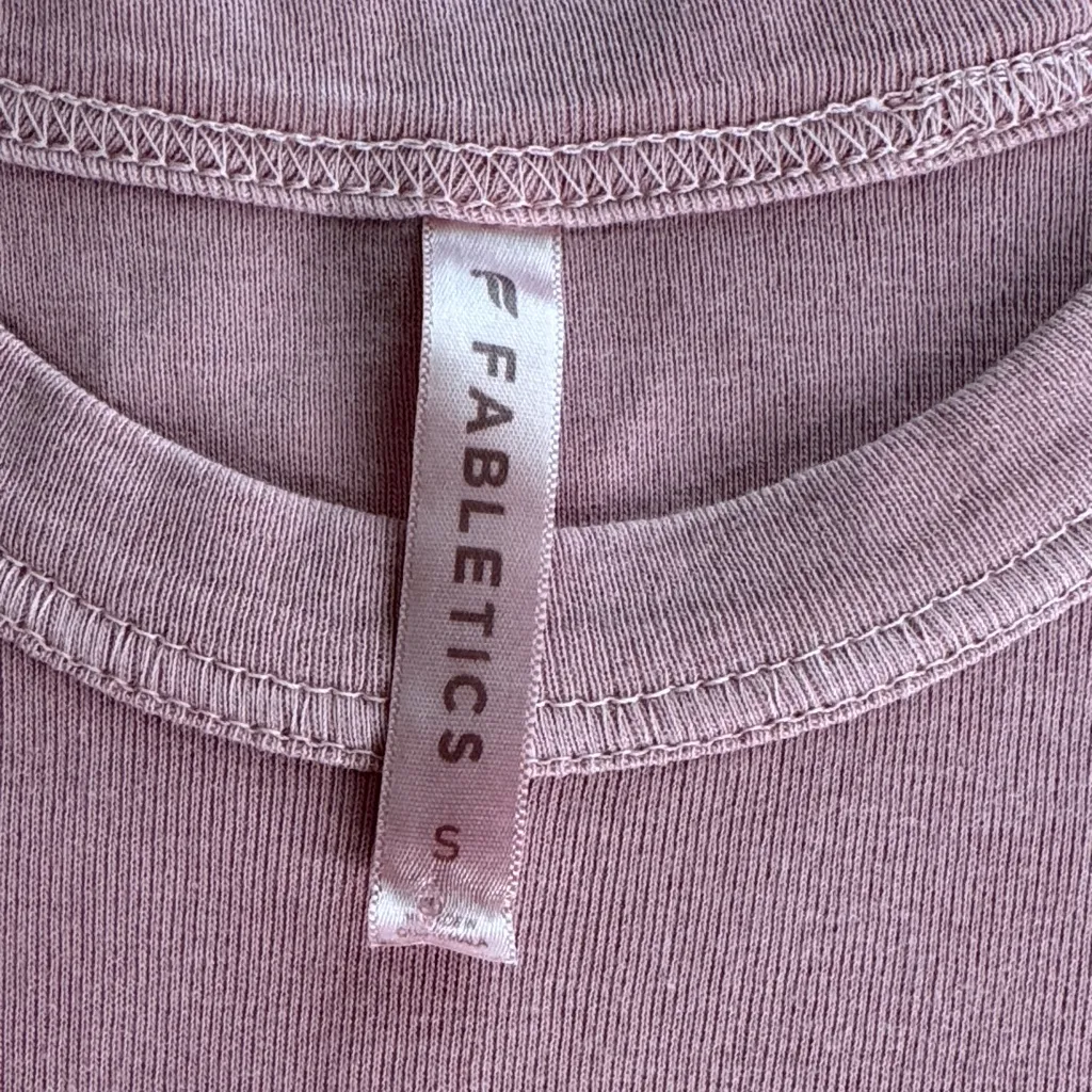 Fabletics  Soft Pink Short Sleeve Tee - Image 2