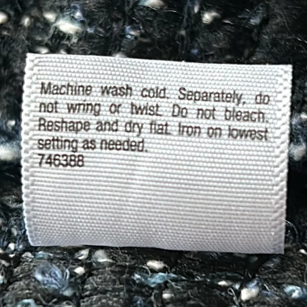 a.n.a. Sleek Tweed Style Boucle Style 3/4 Asymmetrical Zip Preppy Office Jacket - Image 11