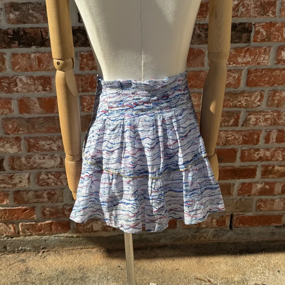 Free People colorful layered glittery Y2K mini skirt / XS/S /Excellent condition - Image 10