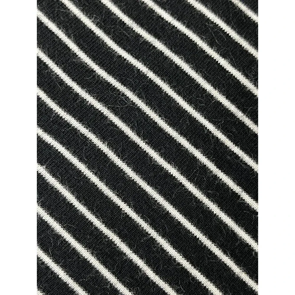 Lauren Ralph Lauren Black White Striped Boatneck Sweater L | Nautical Preppy - Image 10