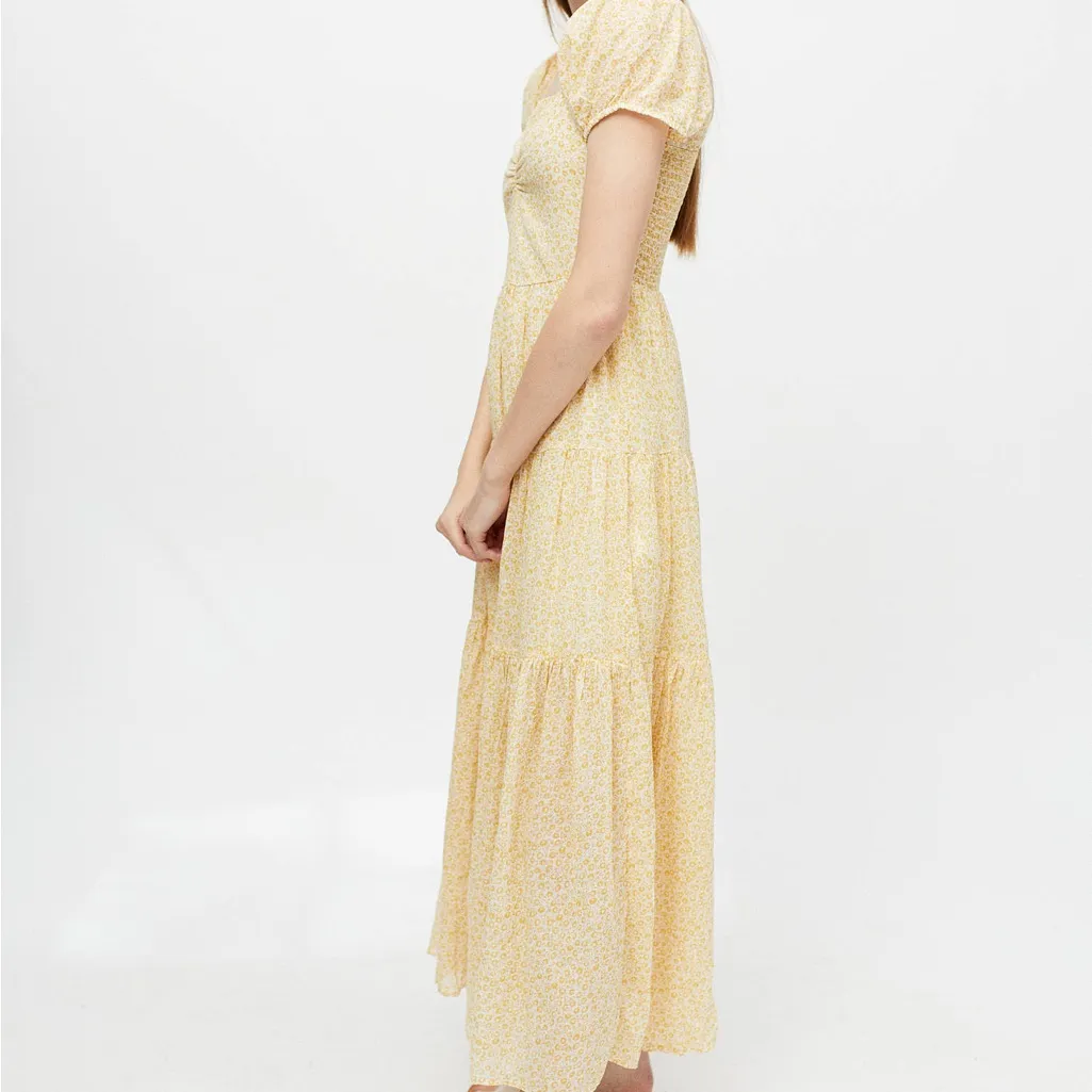 Urban Outfitters Billabong Sunrise Floral Sweetheart Maxi Dress - Image 5