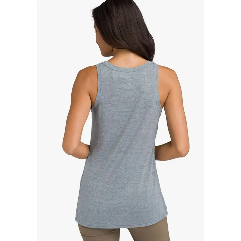 ✨prAna - Women's Cozy Up Vintage Blue Heather Sz XS Tank✨ - Image 2