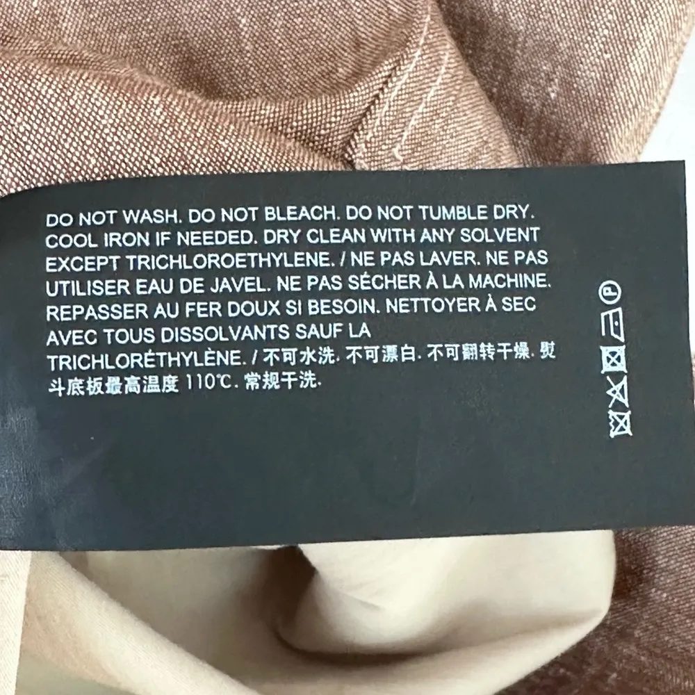 Theory Mod Sleeveless Bronze Linen Blend Shift Dress Size 2 NWT - Image 13