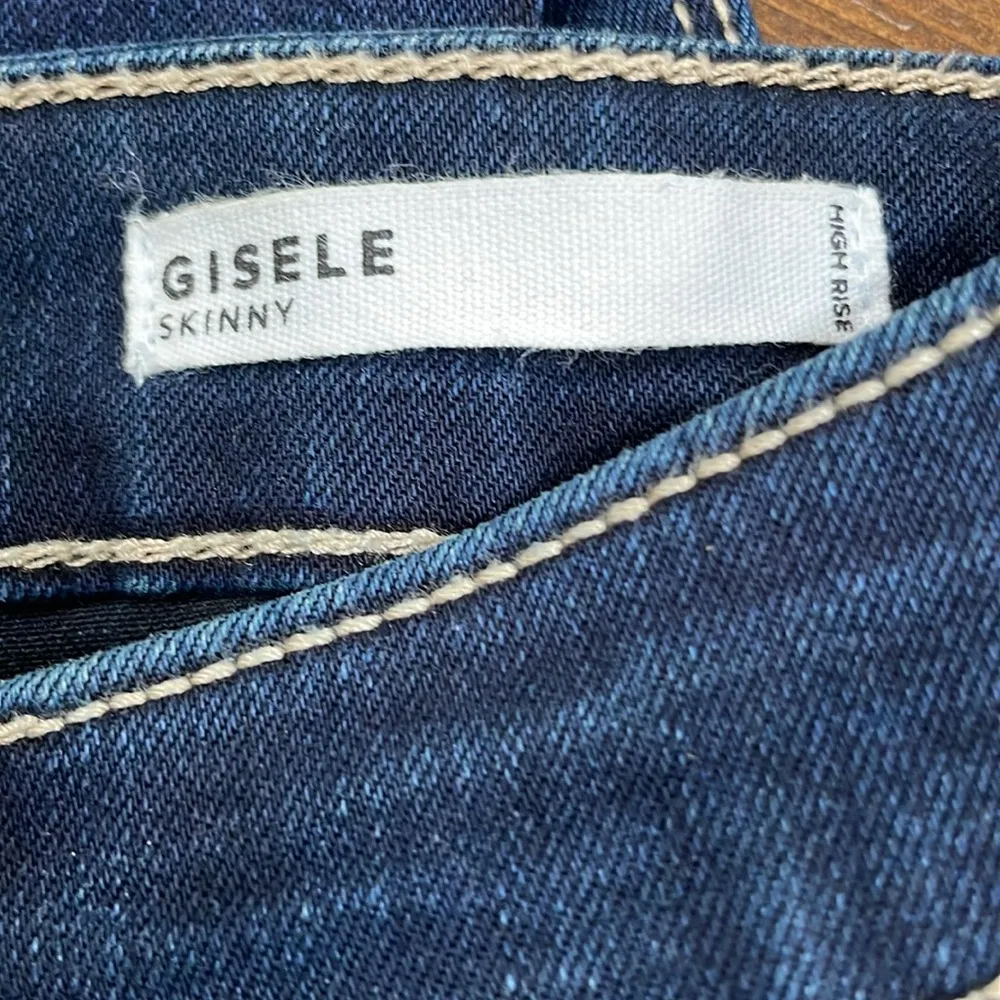 DEAR JOHN Gisele High Rise Dark Wash Skinny Jeans in Cameron Size 27 - Image 11