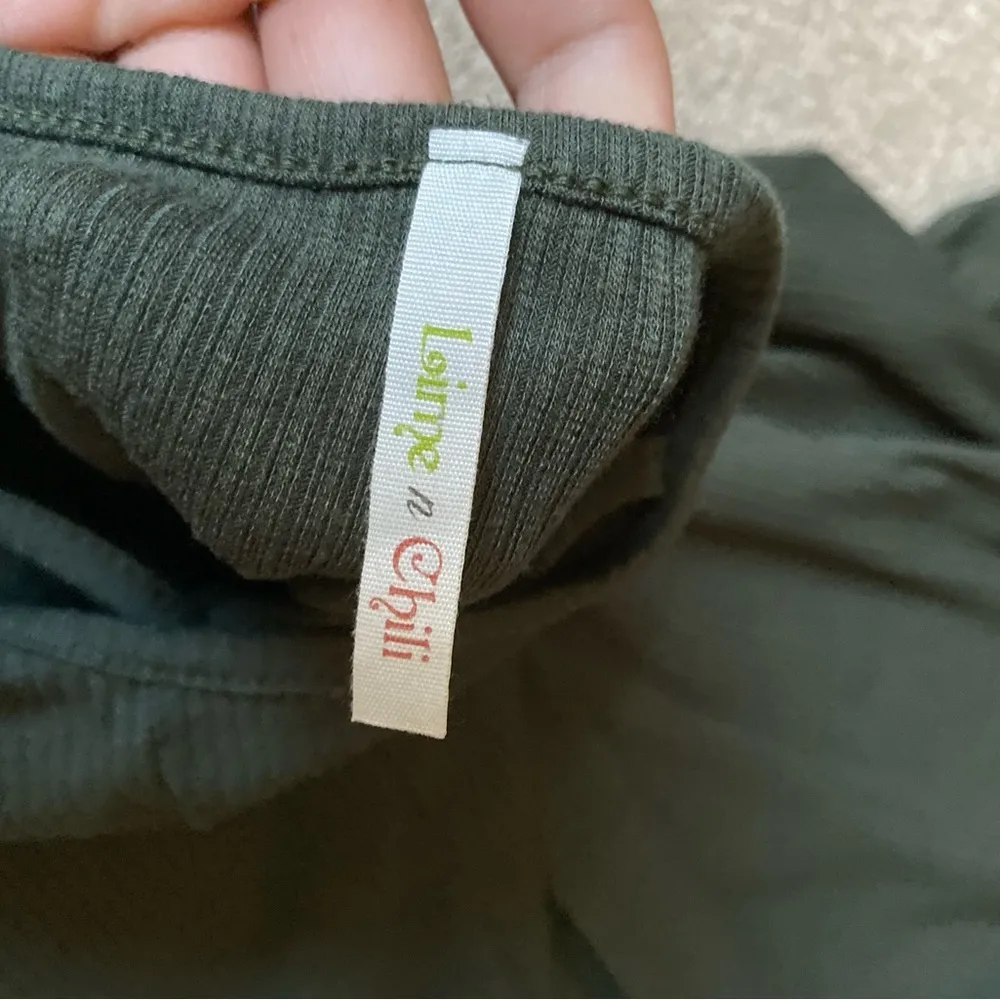 Lime N Chili Green High Neck Midi Bodycon Dress Size M - Image 3