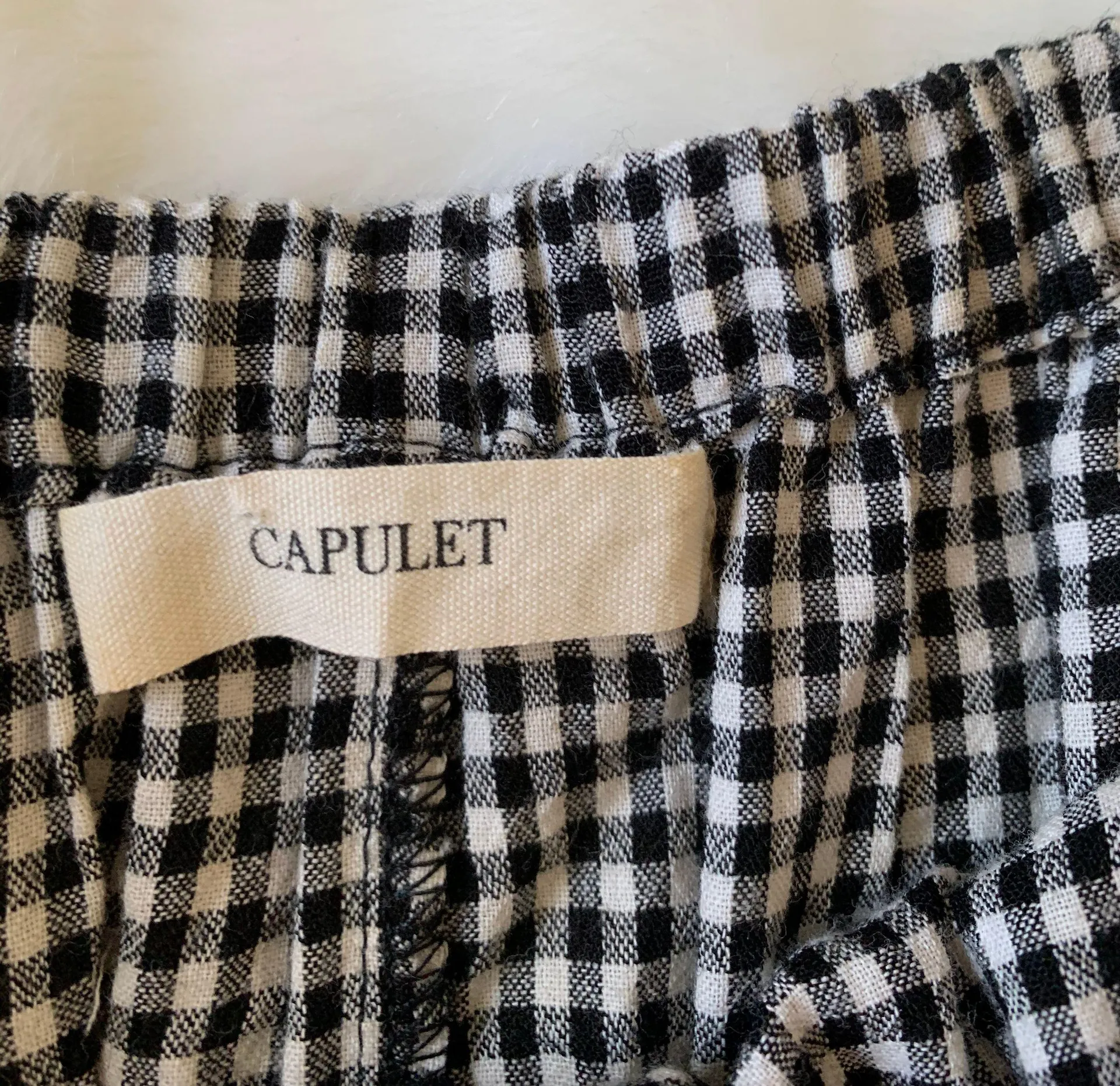 Capulet Sofia Off The Shoulder Gingham Dress - Image 5