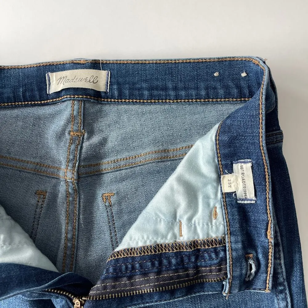 Madewell Tall 10" High Rise Roadtripper Supersoft Jeans Playford Wash 25 Tall - Image 6