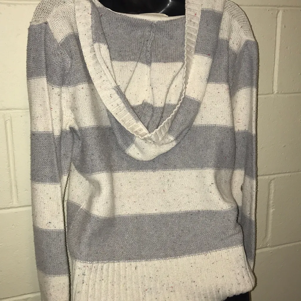 - Op pro confetti speckled hoodie XL Henley vintage Bella swan - Image 8