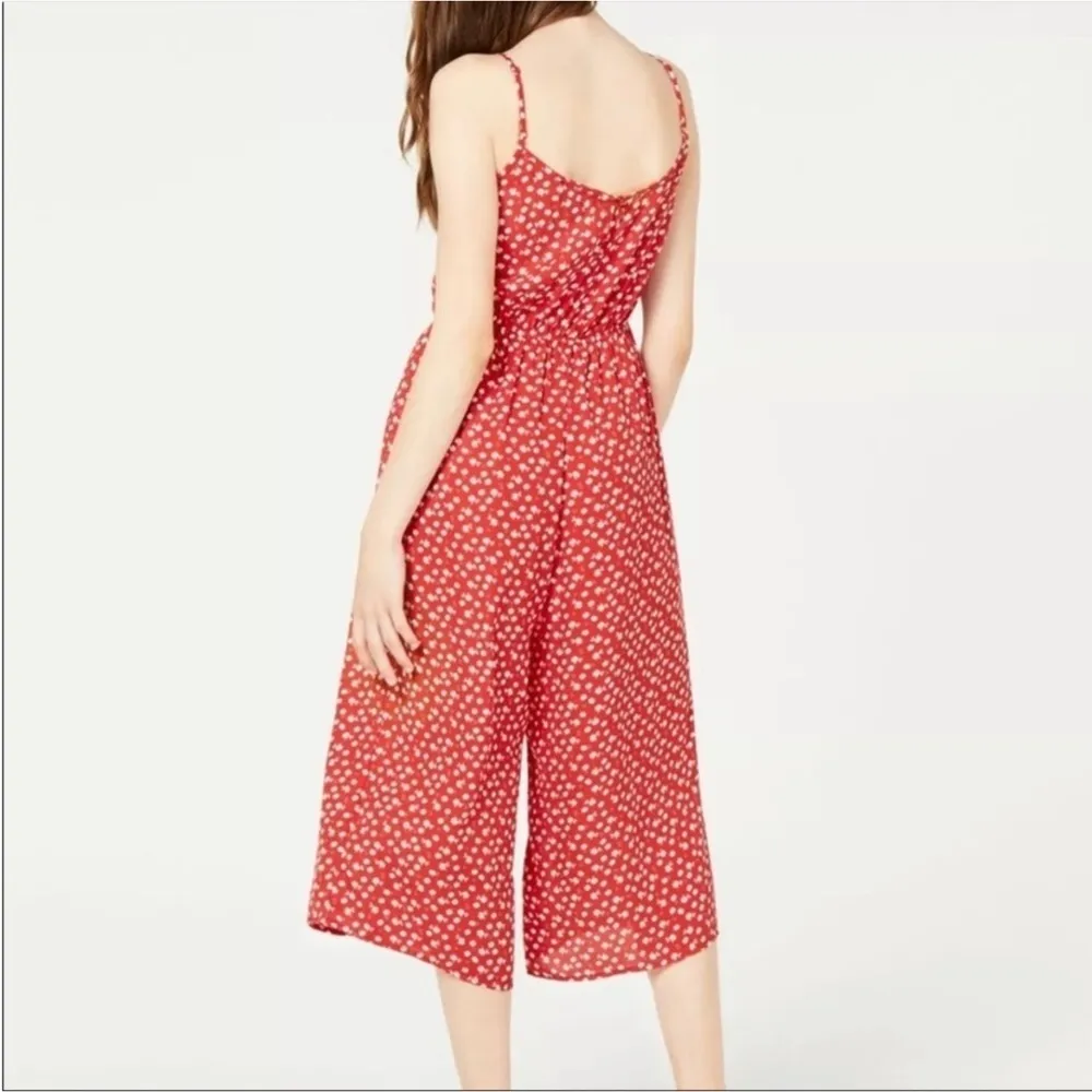 Trixxi Capri Jumpsuit Floral Wide Leg - Image 2