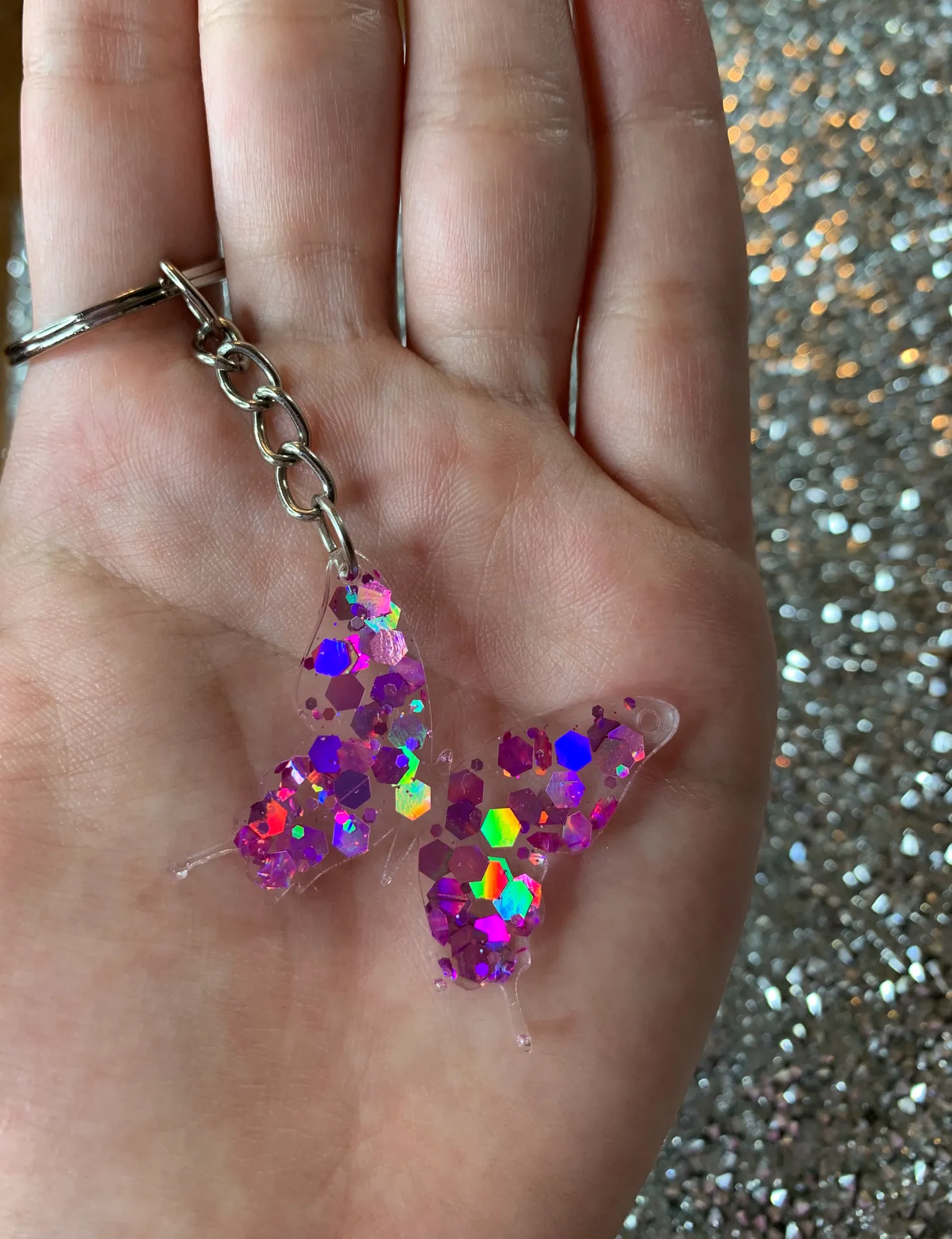 Butterfly Purse Charm / Keychain - Image 2