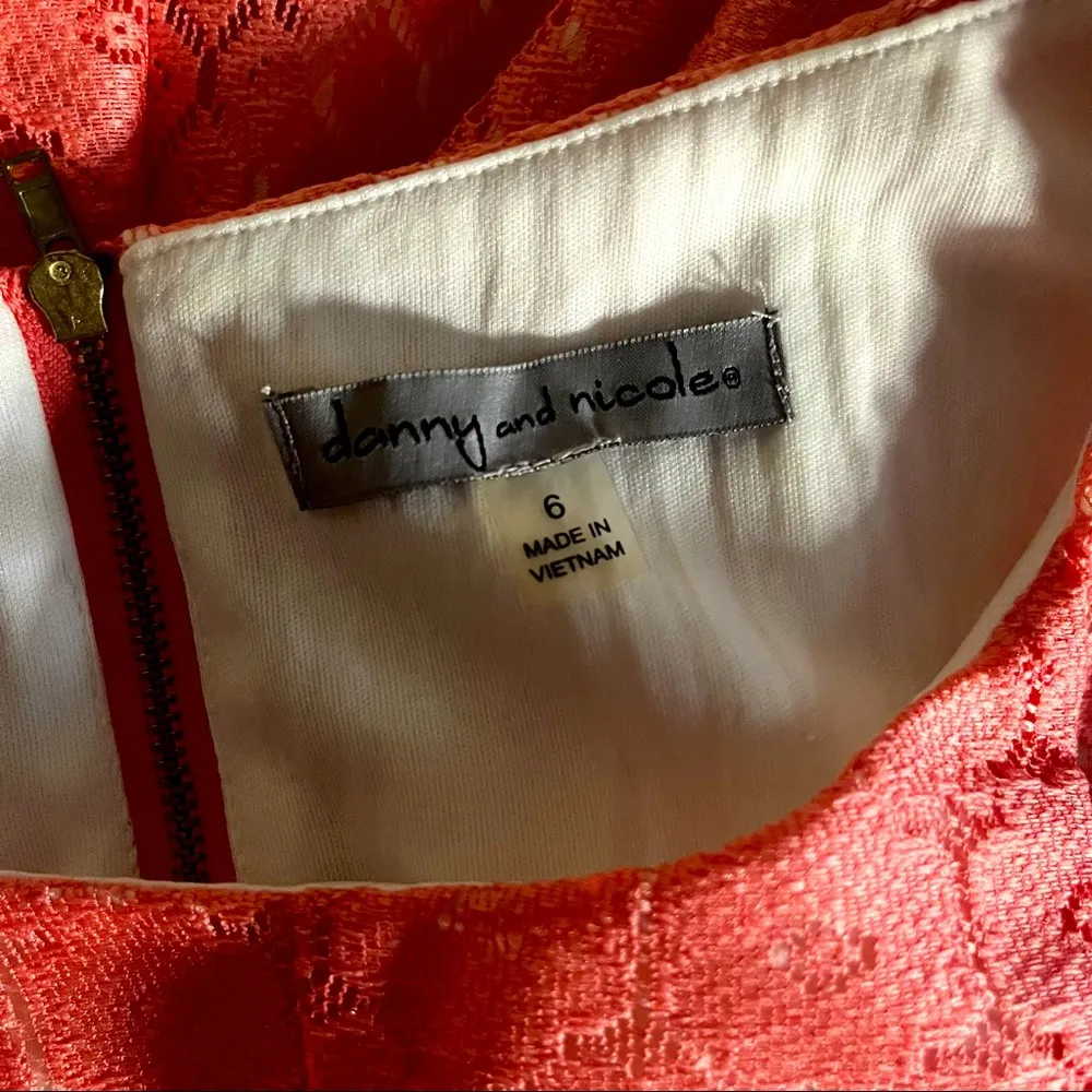 lace fit & flare dress - Image 6