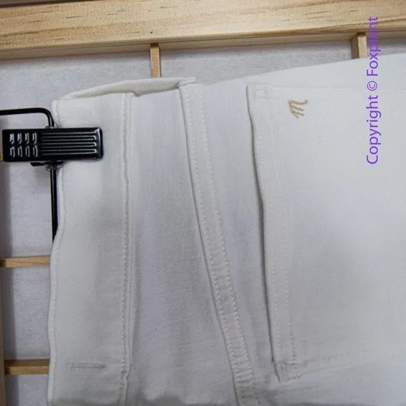 NEW‎ Madewell Kick Out Crop Jeans in pure white, 24 - Image 13