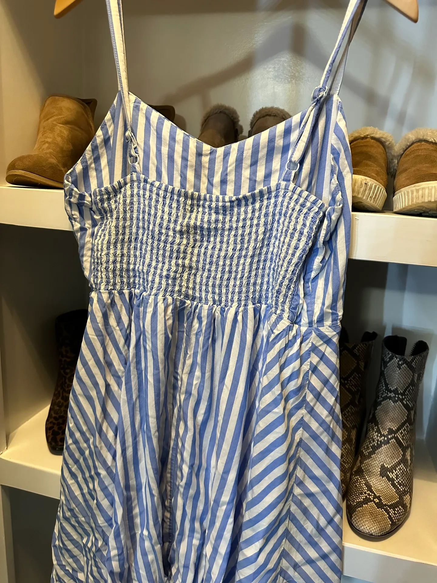 Striped Blue Dress - Image 2