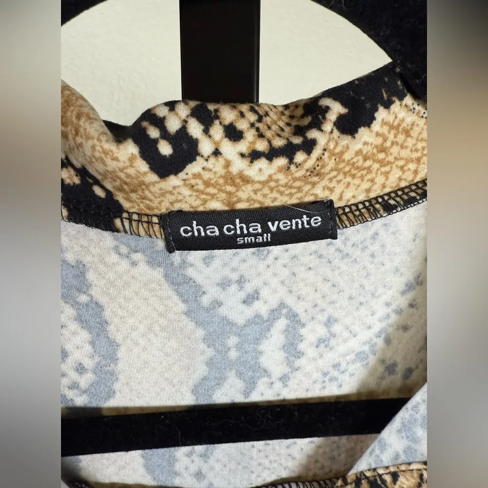 Women’s Boho Snake Print High Low Tunic V - Image 8