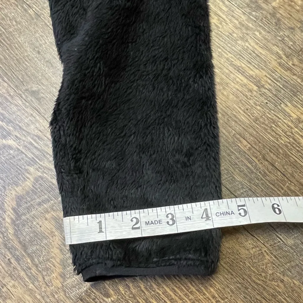 The North Face Osito Fleece Fuzzy 1/4 Zip Pullover Black Womens Medium Soft Cozy - Image 10