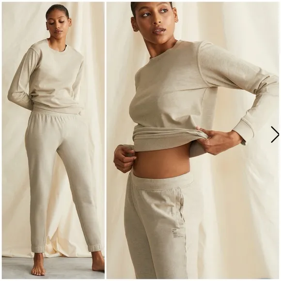 onia unisex • garment dyed French terry crewneck sweatshirt - Image 23