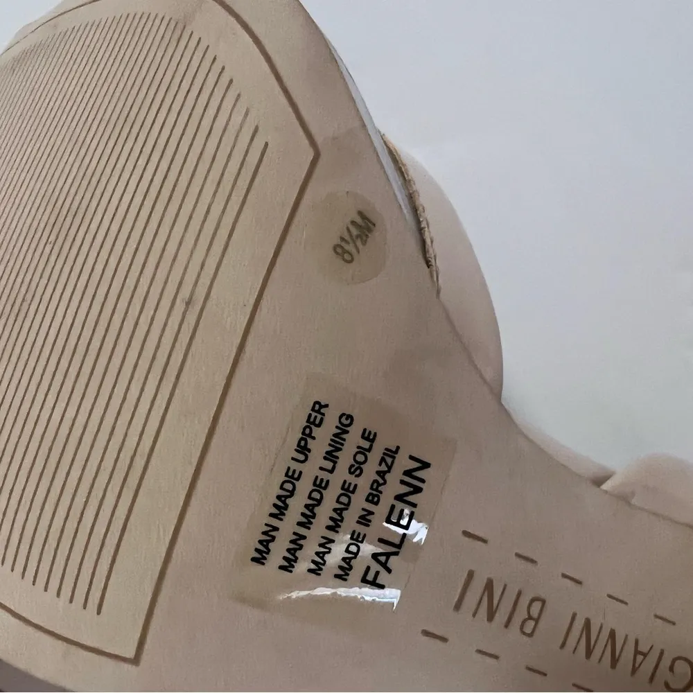 Gianni Bini Nude patent leather “Falenn” 4 inch stiletto pump, size 8 1/2 - Image 8