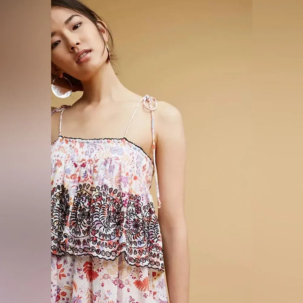 FINAL PRICE Anthropologie Samsa Embroidered Sundress by Antik Batik - Image 7