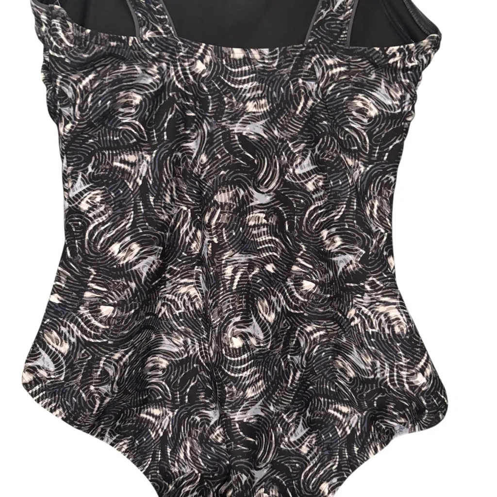 NWT, TYR Quake Durafast Elite Square Neck Controlfit One Piece Swimsuit, Sz 16 Blue - Image 9