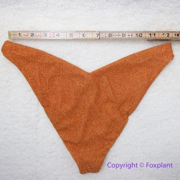 NEW Free People Beach Riot Vanessa shine chili‎ sparkle glitter bottoms, size M - Image 8