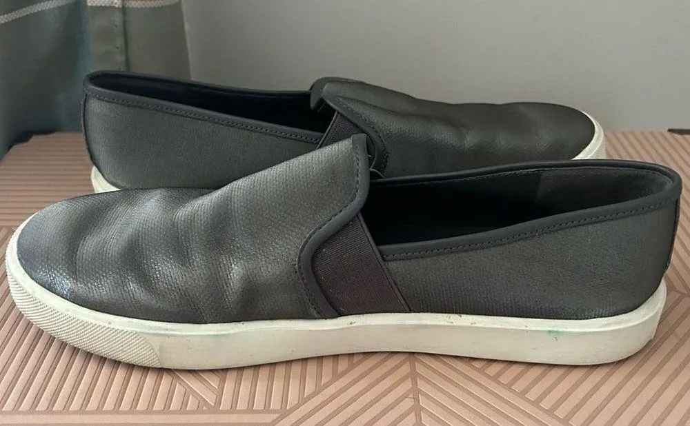 Vince Slip On Sneakers Dark Gray Casual Neutral Trendy - Image 7