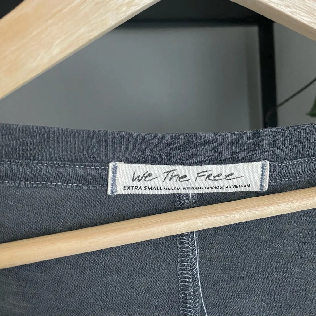 NWT Free People We The Free On My Mind Oversized Long Sleeve Tee Shirt - Image 7