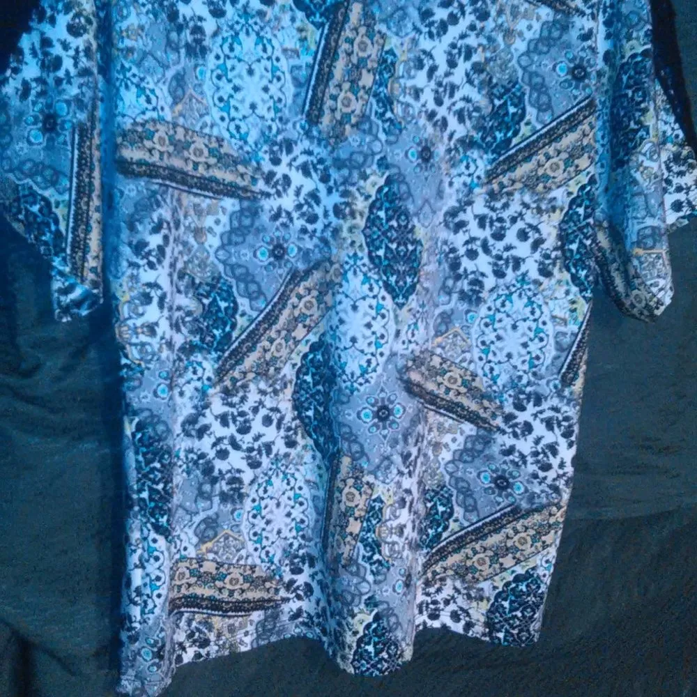 Bleeker & McDougal Short Sleeved Blouse White Size M - Image 12