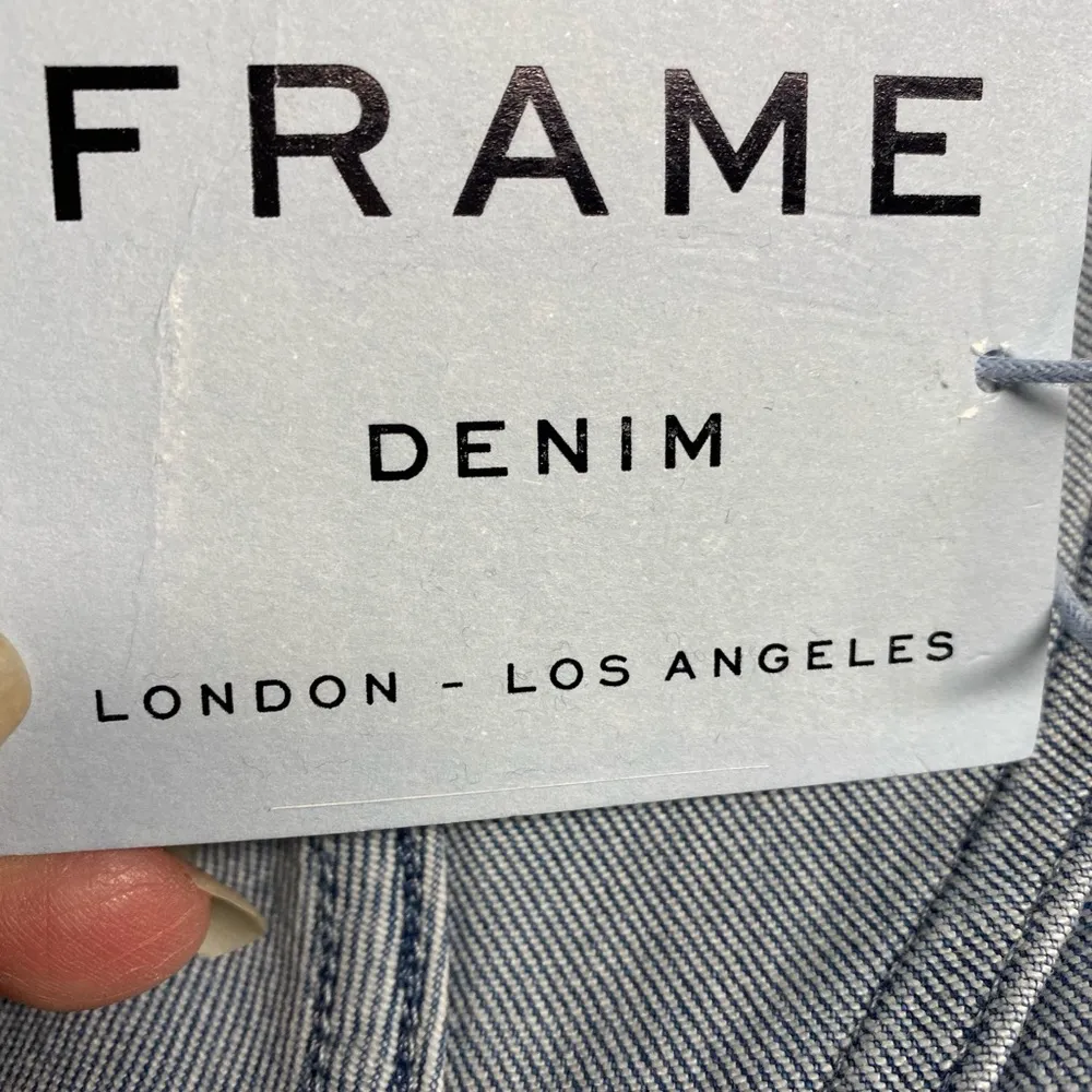 NWT FRAME Denim Overalls Size Medium - Image 10