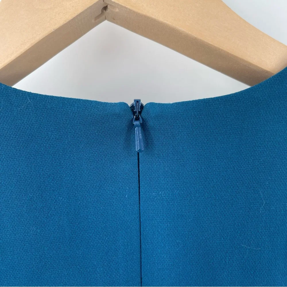 BLACK HALO EVE By LAUREL BERMAN Dress Size 6 Statement Sleeve Cutout La Rue Mini - Image 12