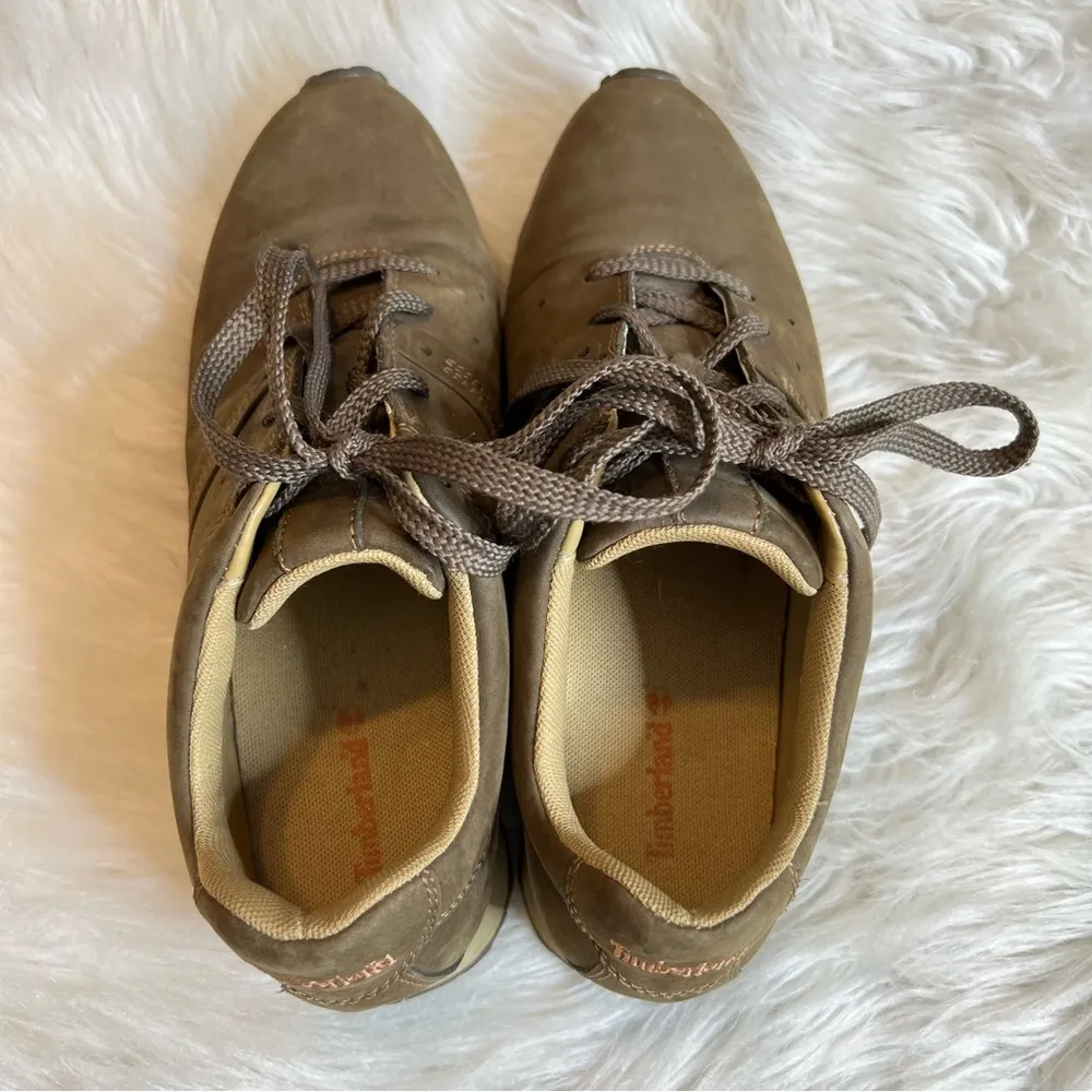 Timberland Casual Shoes Woman’s Size 8.5 Leather Lace Up Dress Sneaker READ ⬇️ - Image 7