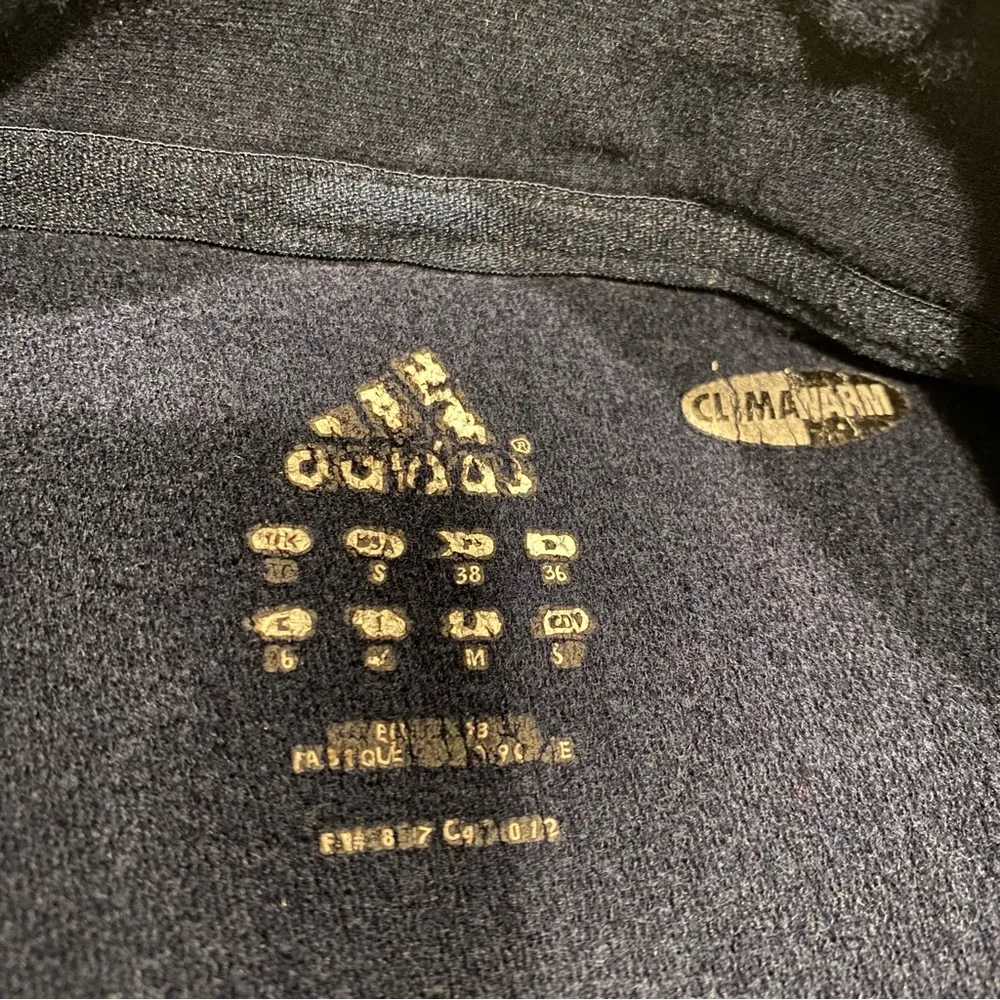 adidas Navy Blue Women's PITT Pullover Size Small - Image 6