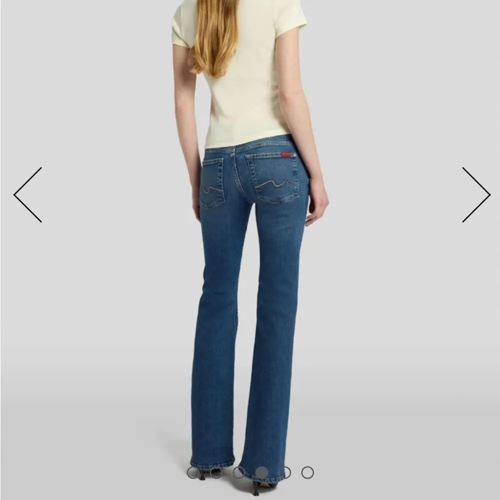 7 for All Mankind The Original Boycut Jean in New York Dark Wash Womens Size 29 - Image 16