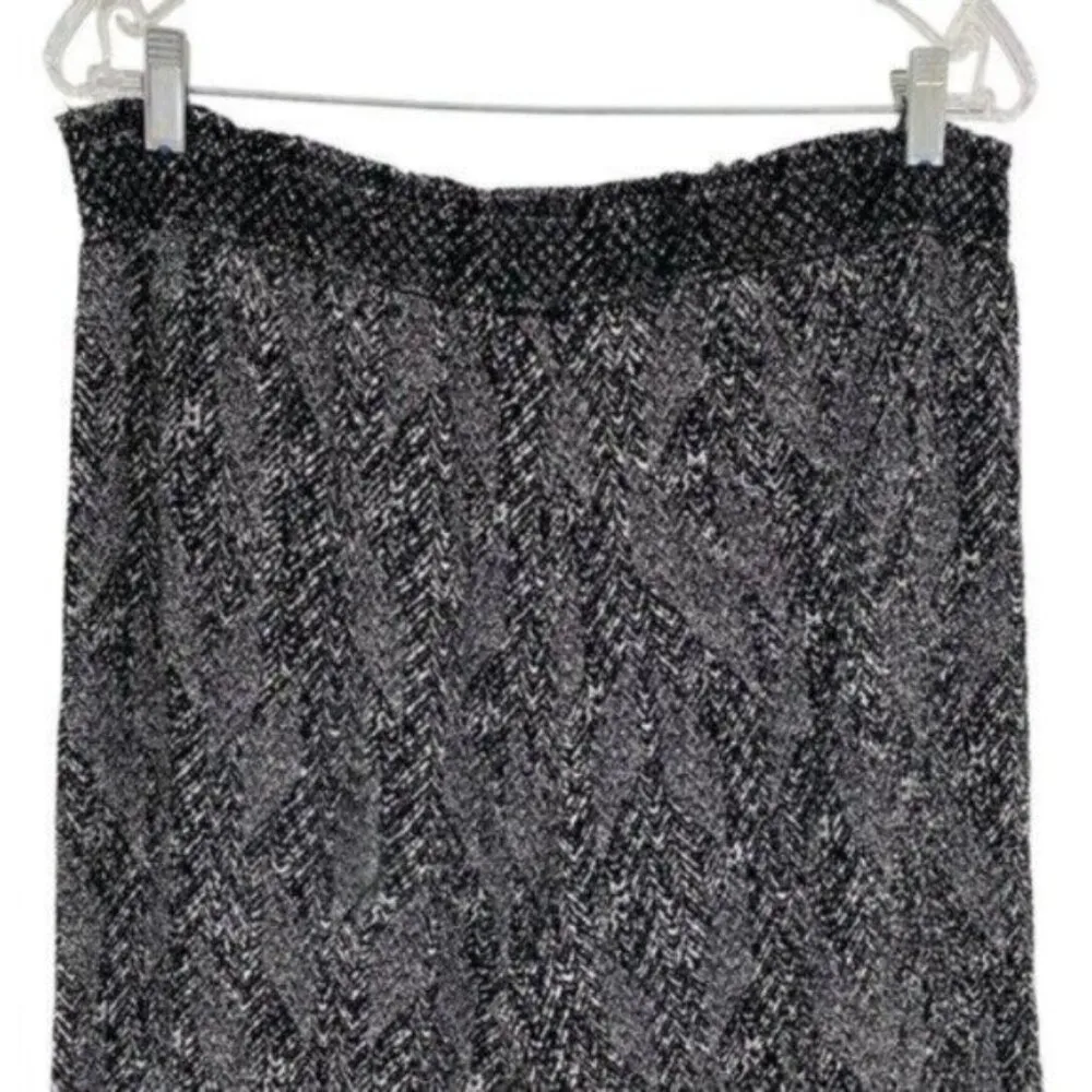 Retrelogy Women’s Wide Leg Cropped Pants Black Size XL - Image 8