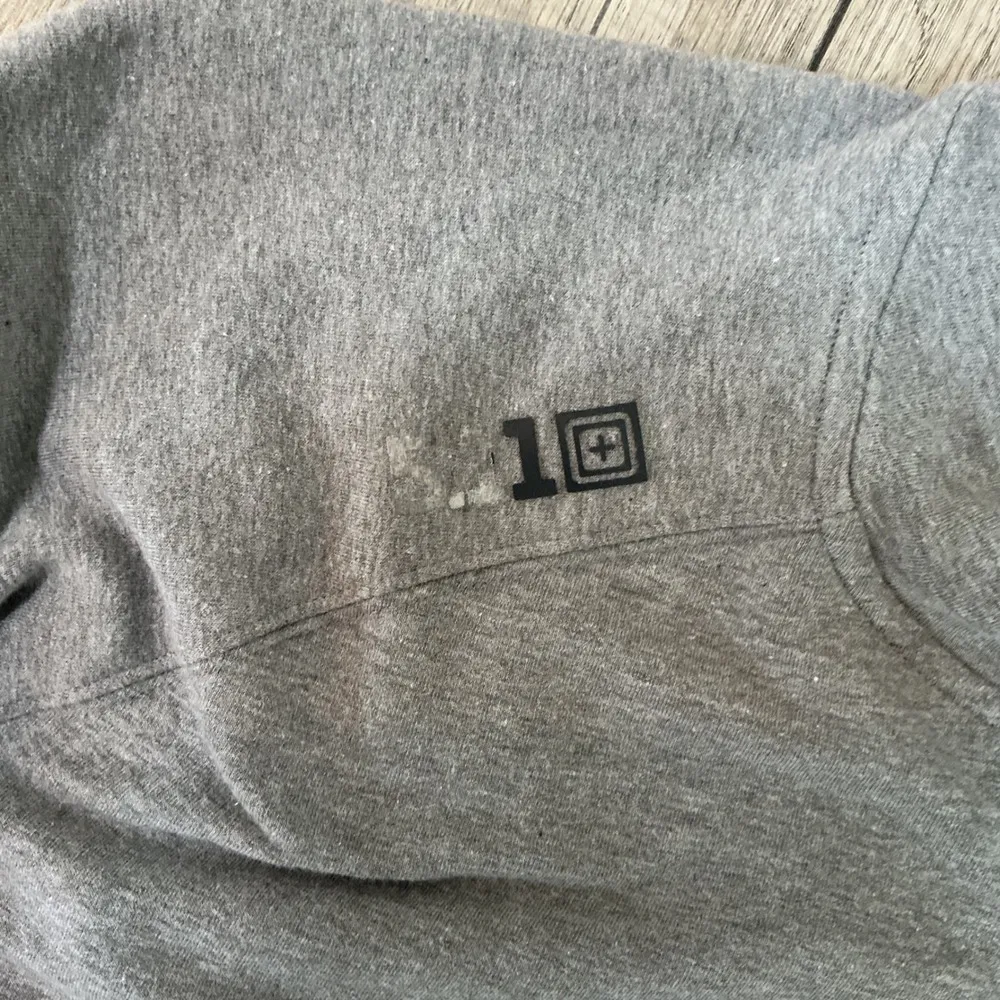 5.11 Tactical‎ Full Zip Hoodie Sweatshirt Activewear Gray 2XL - Image 5