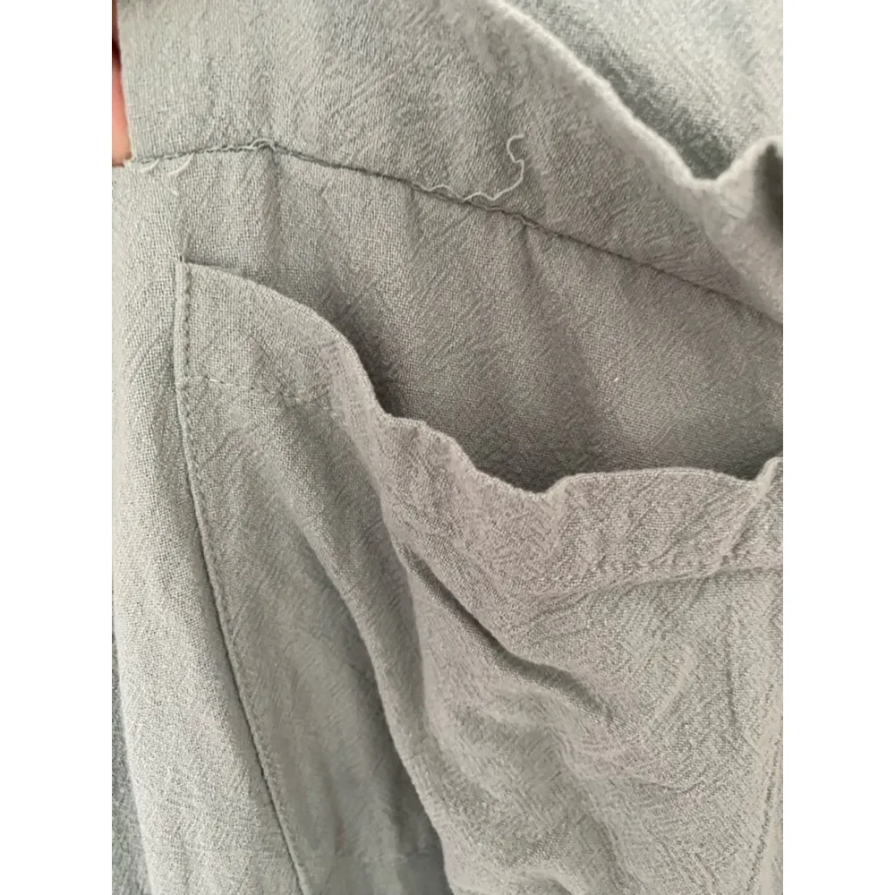 Sage Shorts Romper Boho Utility Zip Chic Travel Summer Capsule Spring Resort - Image 8