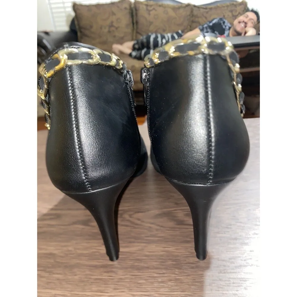 Gloria Vanderbilt  Stiletto Ankle Booties Size 7 - Image 3