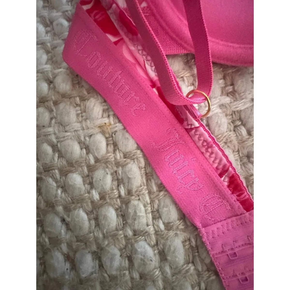 Juice couture heart pattern push-up bra. - Image 2