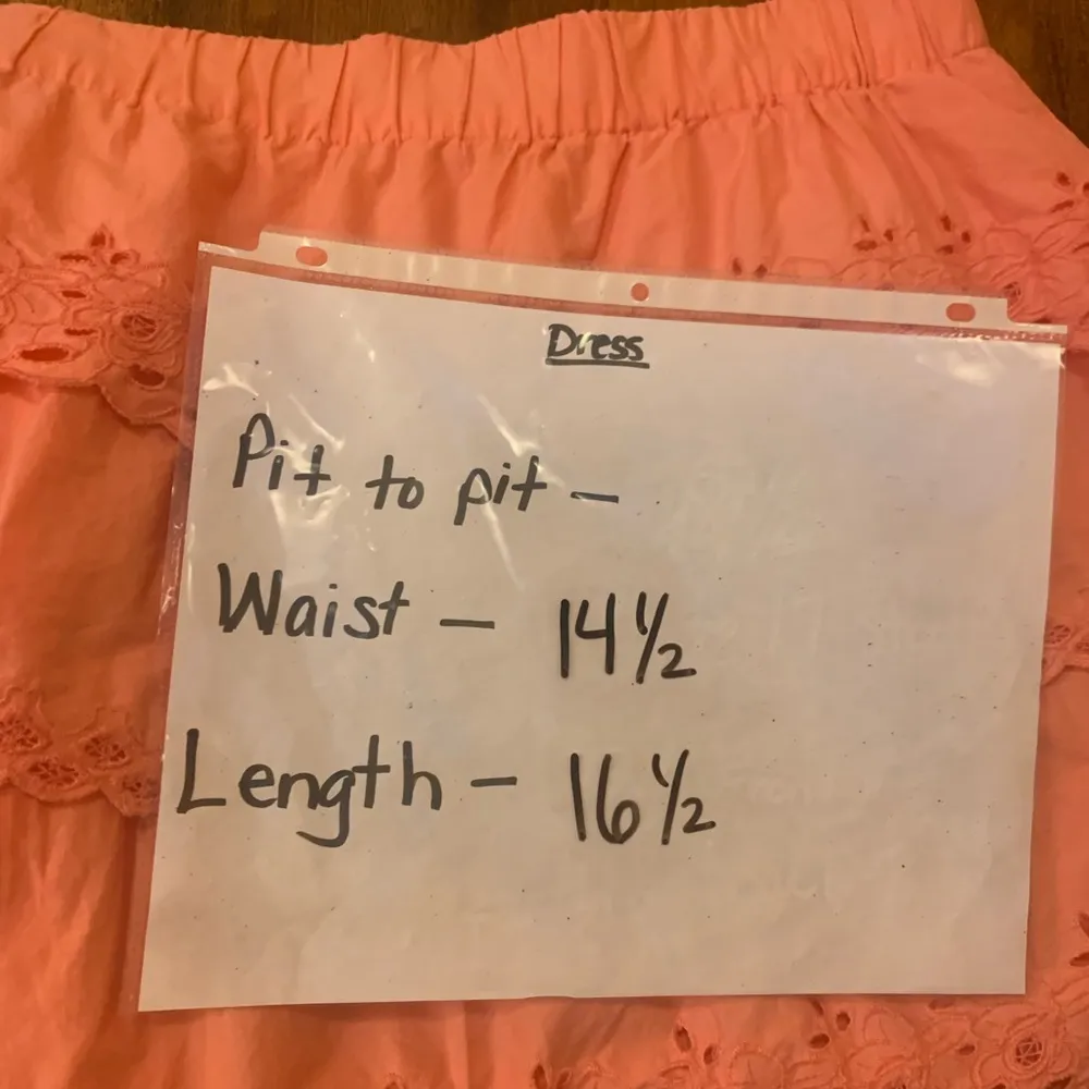 J. Crew 4 Mini Skirt Light Coral Eyelet Floral Tiered Casual Cotton A-line lined - Image 5