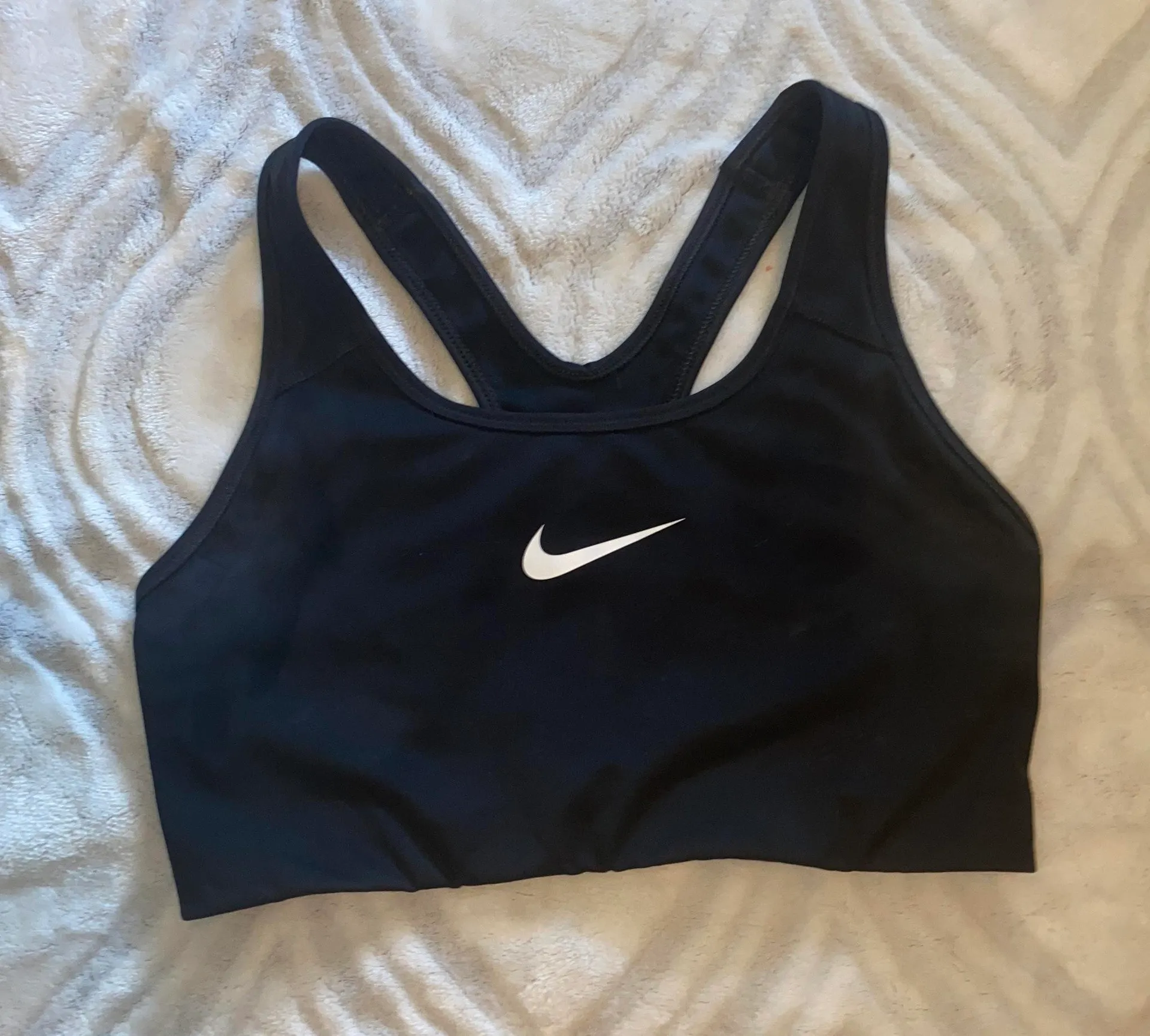 Nike Black Sports Bra - Image 2