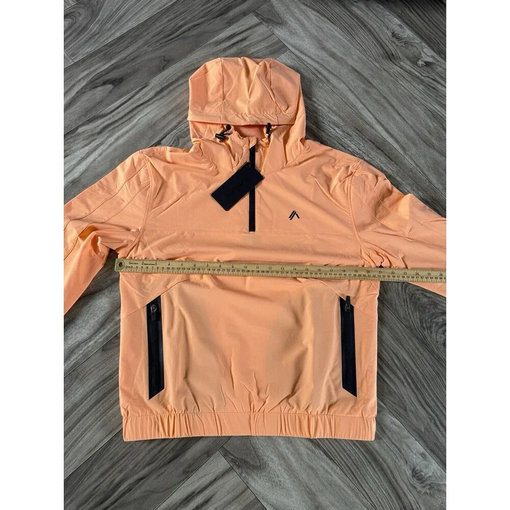 Alphalete  Women’s EXP Tech Windbreaker- Electric Peach , Size Small - Image 5